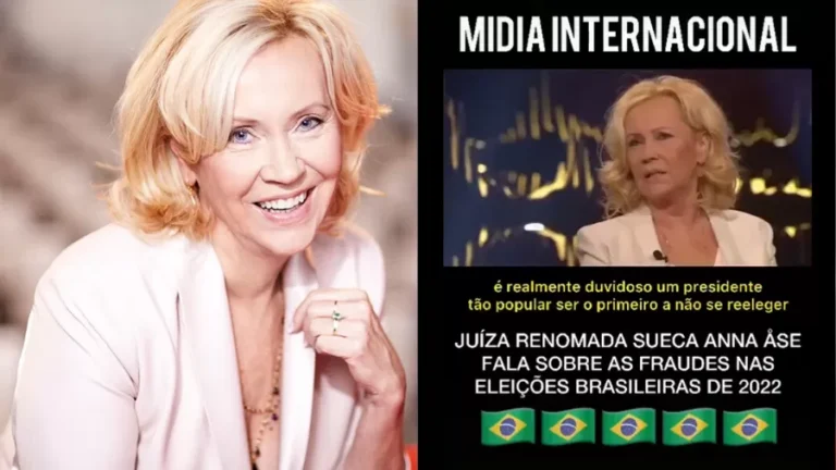 Cantora ABBA fake news Bolsonaro