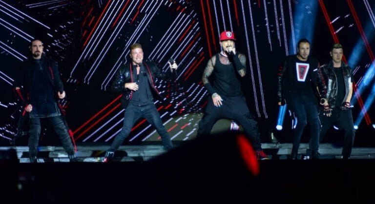 Backstreet Boys fazem show em São Paulo (Foto: Divulgação)