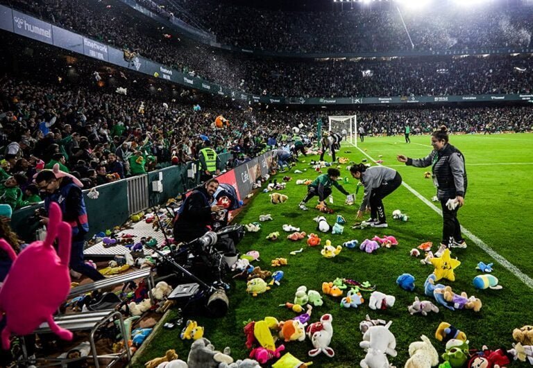 Chuva de ursinhos em campo da Turquia (Foto: Reprodução)