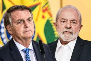 Bolsonaro diz que voltará ao Brasil por Lula (Foto: Montagem)