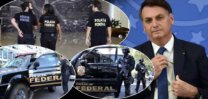 Jair Bolsonaro e Polícia Federal (Foto: Agência Brasil)