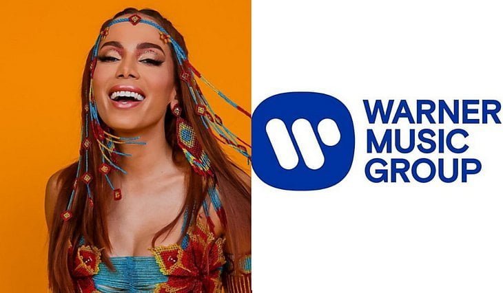 Anitta compartilha storie confirmando saída da Warner Music