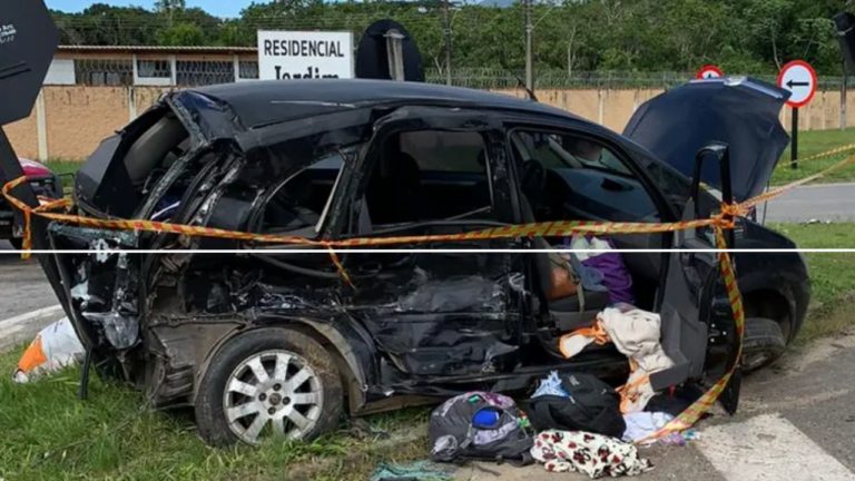 Irmãos gêmeos de 15 anos morrem em acidente na estrada do litoral de SP