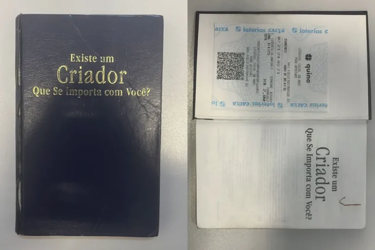 Estelionatários usam a Bíblia para vender falso bilhete premiado (foto: reprodução - Tag Notícias)