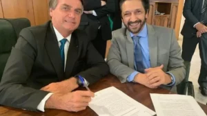 Ricardo Nunes, prefeito de São Paulo, quer apoio de Bolsonaro (Foto: Reprodução / Tag Notícias)