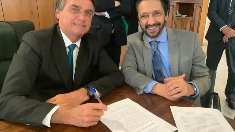 Ricardo Nunes, prefeito de São Paulo, quer apoio de Bolsonaro (Foto: Reprodução / Tag Notícias)