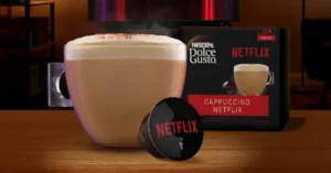 Parceria entre Netflix e Nescafé Dolce Gusto será vendida no e-commerce e PDVs (Foto: Divulgação - reprodução Tag Notícias)