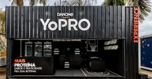 YoPro, da Danone, abre loja em parque de São Paulo (Foto: Reprodução/Tag Notícias)