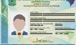 A nova Carteira de Identidade Nacional (foto: Secretaria Especial de Modernização do Estado/Agência Brasil - reprodução Tag Notícias)