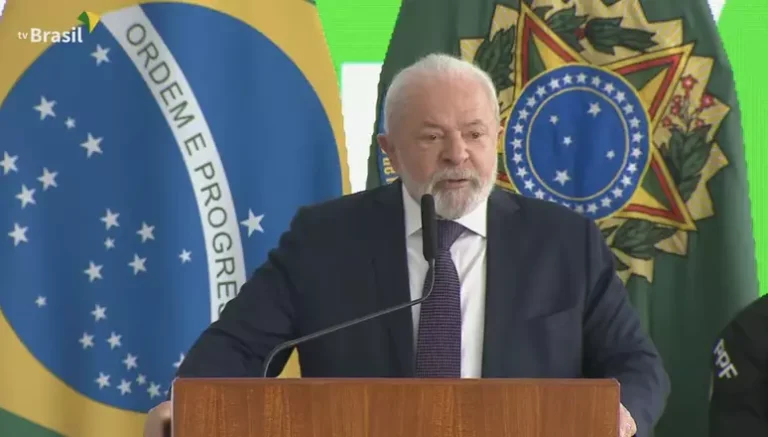 Lula assina medidas para segurança pública (foto: reprodução TV Brasil - Tag Notícias)