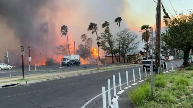 Incêndios no Havaí deixam mais de 90 mortos (Foto: Reprodução)