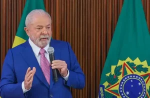 Lula durante inauguração de infovia no Pará (foto: reprodução - Tag Notícias)