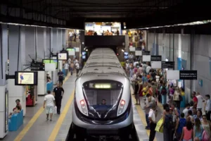 Metrô do Rio de Janeiro retoma Estação Gávea (Foto: Reprodução / Tag Notícias)
