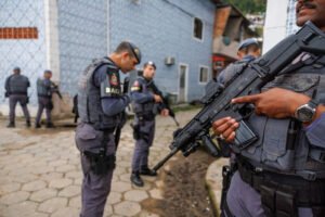 A Operação Escudo começou após o assassinato do policial Patrick Bastos Reis, soldado da Rota, em 27 de julho, durante patrulhamento (foto: reprodução Tag Notícias)