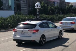 Carro do Apple Maps foi avistado há alguns anos (Imagens: Reprodução/MacRumors)