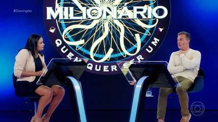 Jullie Dutra, primeira pessoa a levar R$ 1 milhão em 'Quem quer ser um milionário' (foto: reprodução Globo)