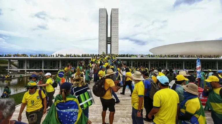 Atos Golpistas em 8 de janeiro de 2023 (foto: Marcelo Camargo/Agência Brasil - 01.09.2023)