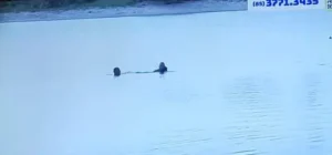 Homem tenta atravessar lagoa e morre afogado (foto: Reprodução)