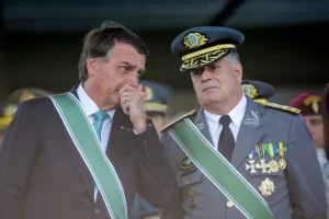 Jair Bolsonaro e Freire Gomes (foto: reprodução)