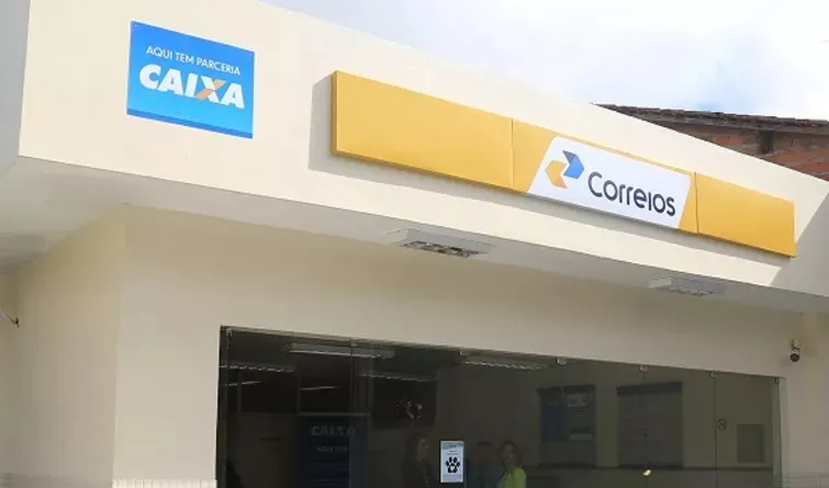 A Caixa Econômica Federal e os Correios anunciaram, nesta segunda-feira, 25, o compartilhamento de suas estruturas (foto: reprodução)