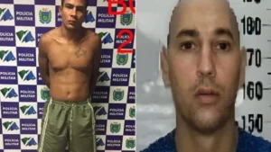 Naudiney de Arruda Martins, 32 anos, e Douglas Luan Souza Anastácio, 33 anos (imagens: reprodução)