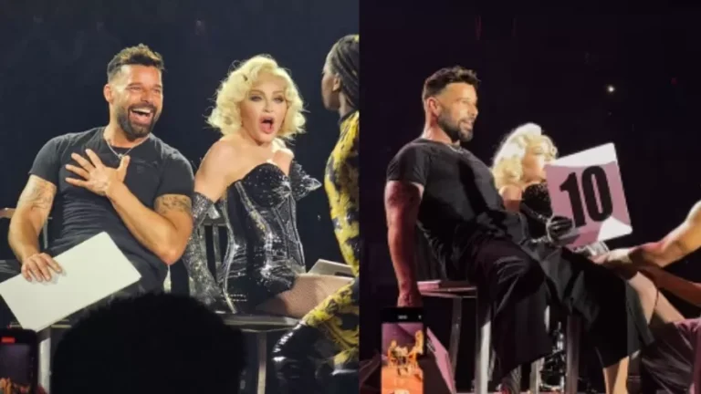 Ricky Martin e Madonna (foto: reprodução)