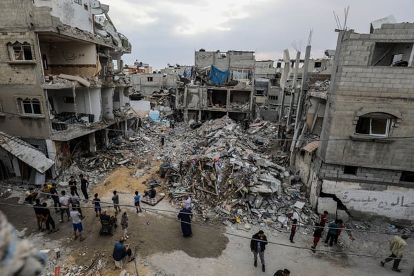 Faixa de Gaza, lar de 2 milhões de palestinos (foto: reprodução)