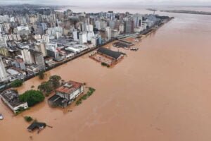 Nível do Rio Guaíba (foto: reprodução)