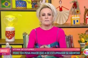 Ana Maria Braga se revolta com PL antiaborto