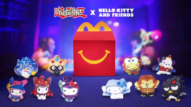 Yu-Gi-Oh! e Hello Kitty são os novos brinquedos do Mc Donald´s (Foto: Reprodução)